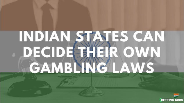 INDIAN STATES DECIDES THEIR OWN GAMBLING LAWS Presentation 169