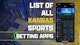List of all Kansas Sports Betting Apps