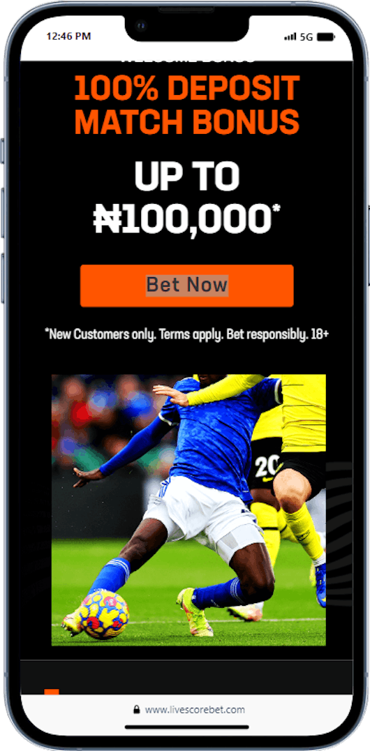 Live Score Bet Bonus