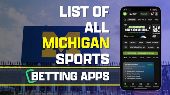 List of all Michigan Sports Betting Apps