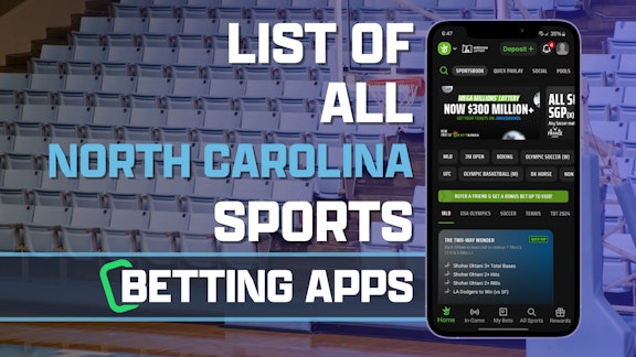 List of all North Carolina Sports Betting Apps