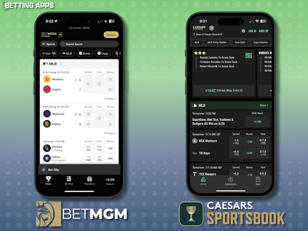 Betting app rewards program promos mock up