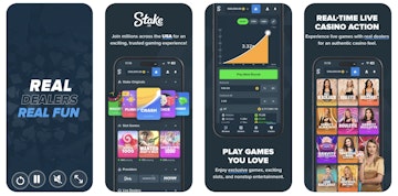 Stake.us Casino iPhone App Screenshots