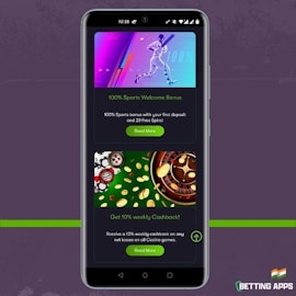 Screenshot showing Shangri La app promotions