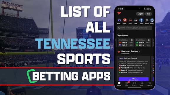 List of all Tennessee Sports Betting Apps