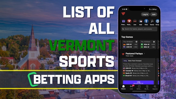 List of all Vermont Sports Betting Apps