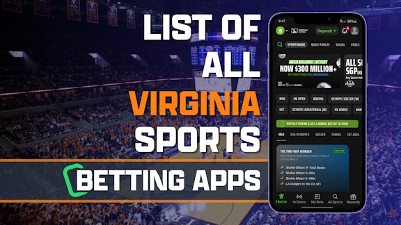 List of all Virginia Sports Betting Apps