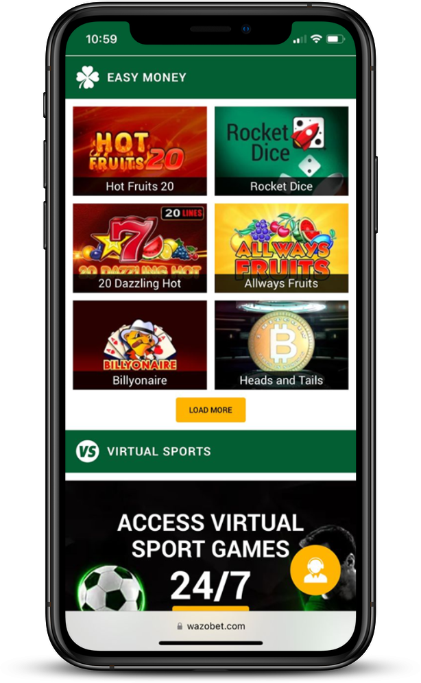Wazobet Virtual Sports