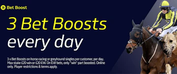 William Hill Bet Boosts promo