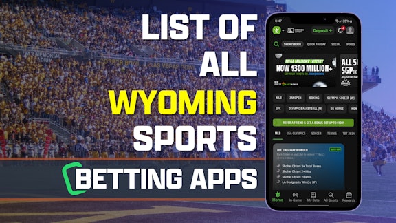 List of all Wyoming Sports Betting Apps