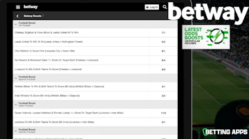 An ipad showing todays betway boosts 1