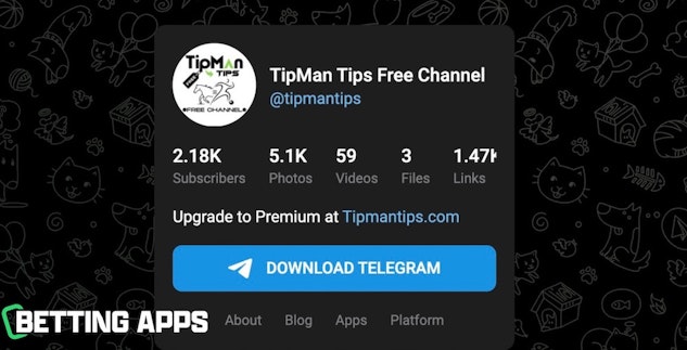 Best tipsters on Telegram 3