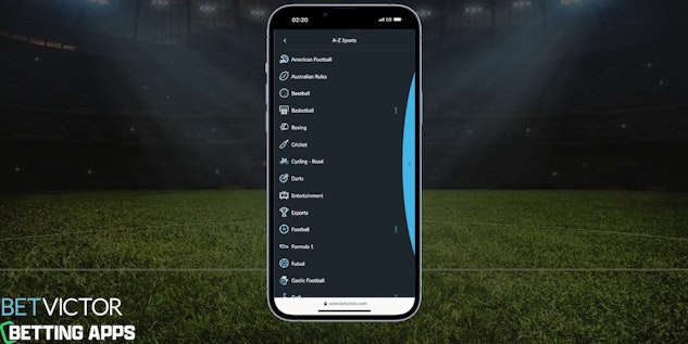 Betvictor betting app 3