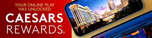 Caesars rewards banner