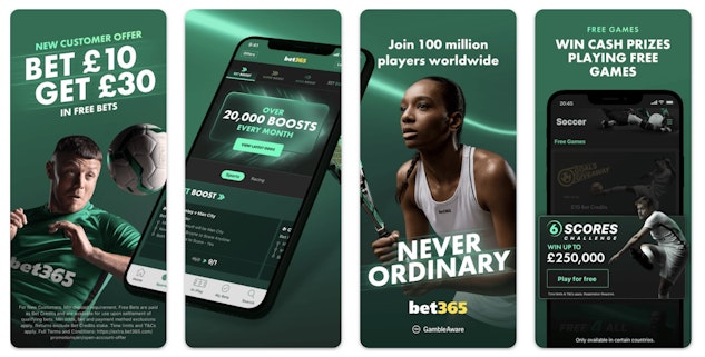 Cricket betting apps bet365