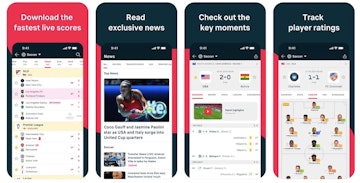 Flashscore in app screenshot