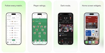 Fotmob in app screenshot