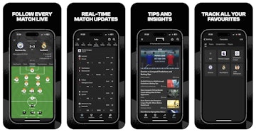 Goal com in app screenshot