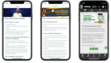 Ios betting apps bonus