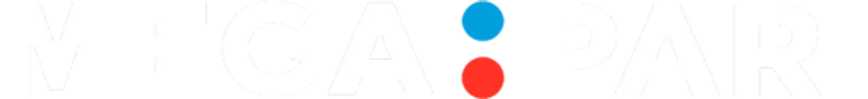 Megapari logo white
