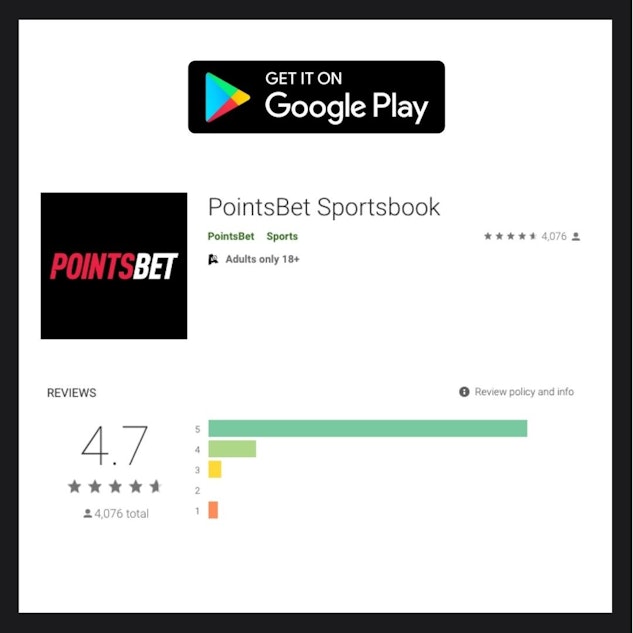 Pointsbet google play review