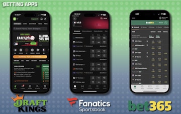 Iphone mockups of betting app new user sign up promotions