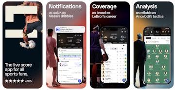 Sofascore in app screenshot