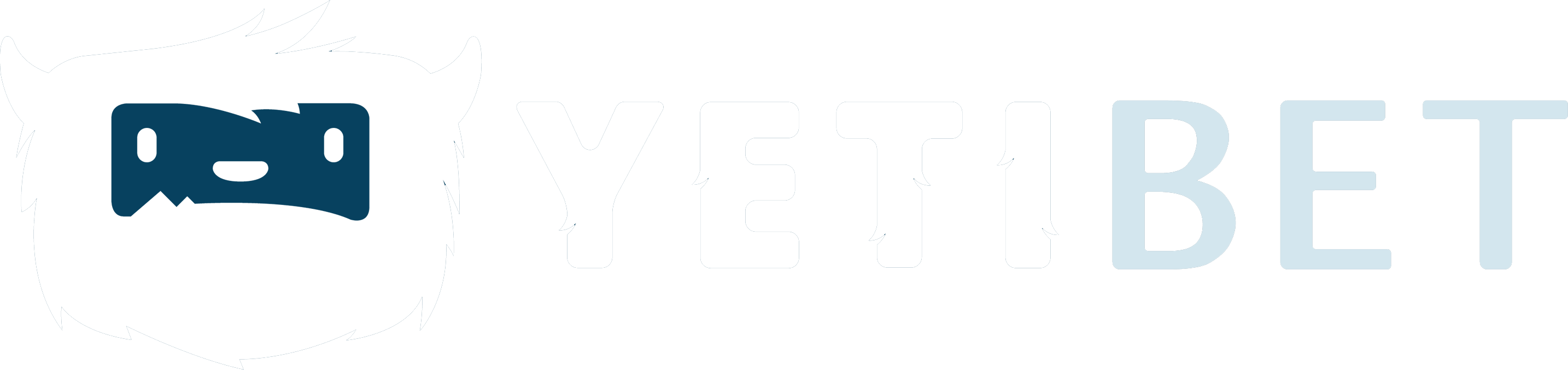 Yetibet logo white